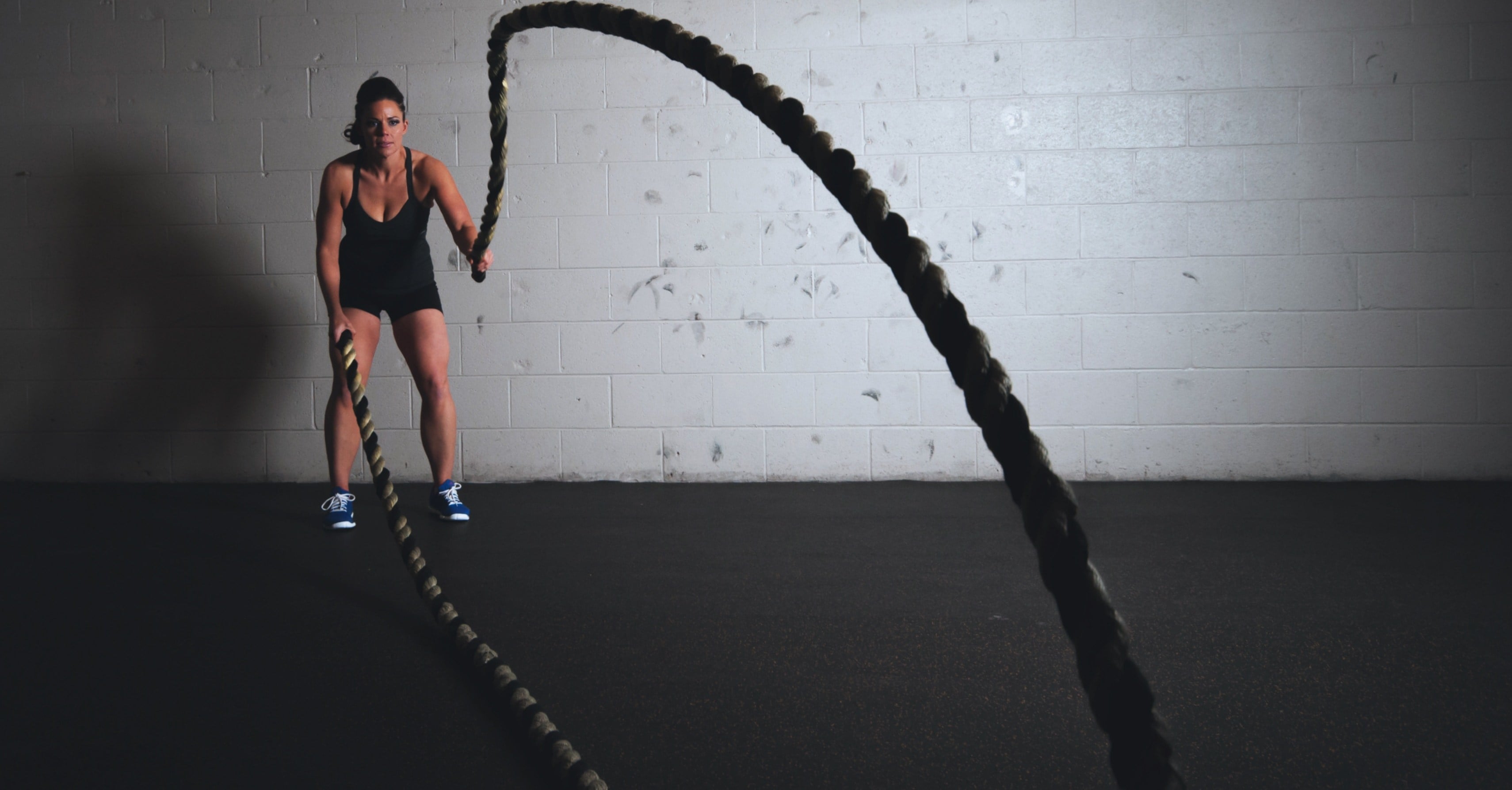 Battle Rope Workout For Arm and Abs