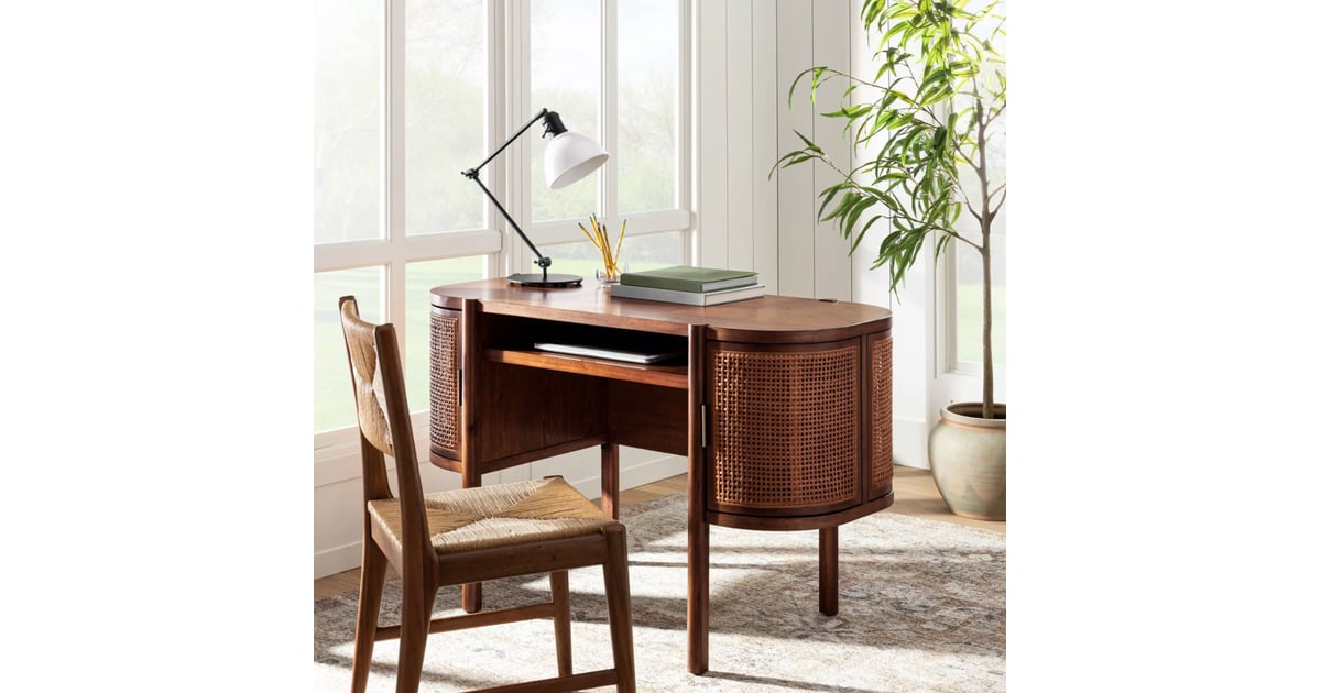 Threshold designed with Studio McGee Portola Hills Caned Desk Best