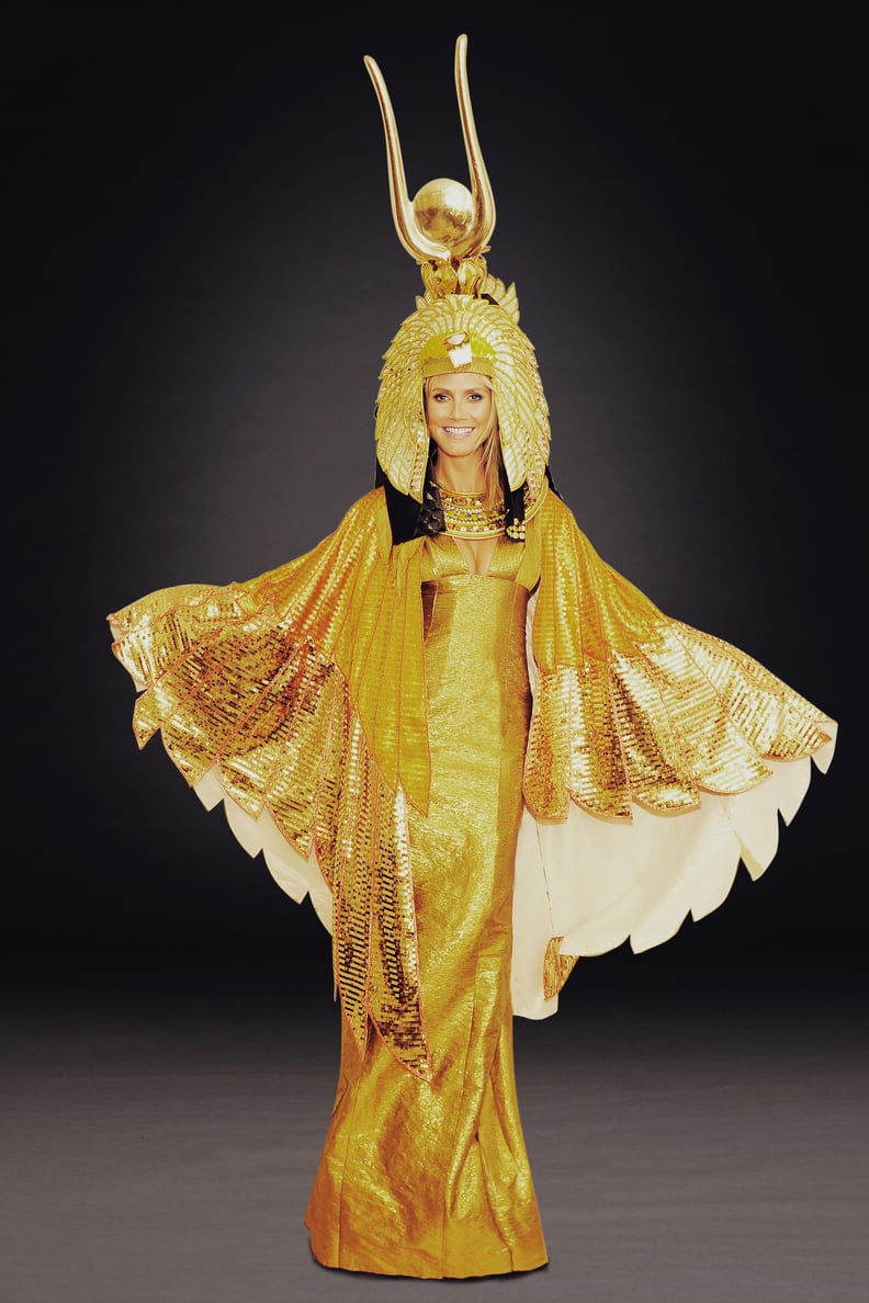 海迪Klum2012万圣节Costume:Cleopatra