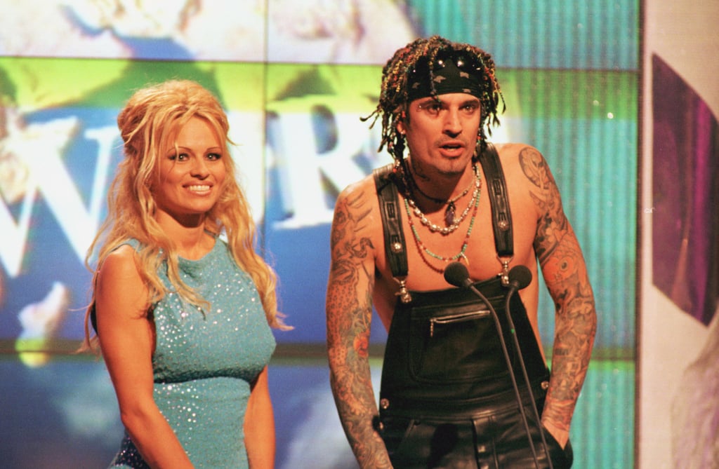 Pamela Anderson and Tommy Lee in 1999