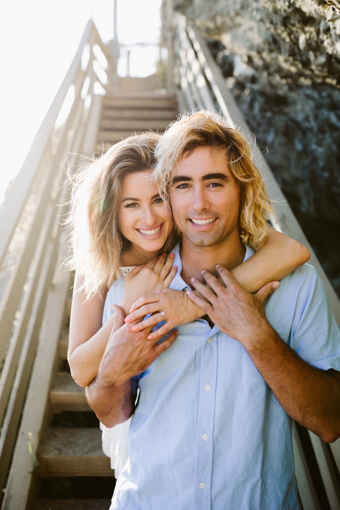 California Beach Engagement Shoot