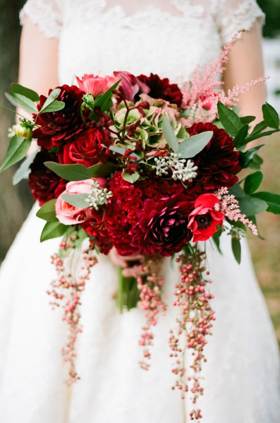 Gryffindor-Inspired Bouquet