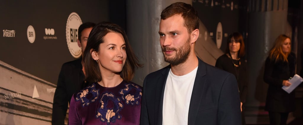 Jamie Dornan and Amelia Warner at British Film Awards 2016