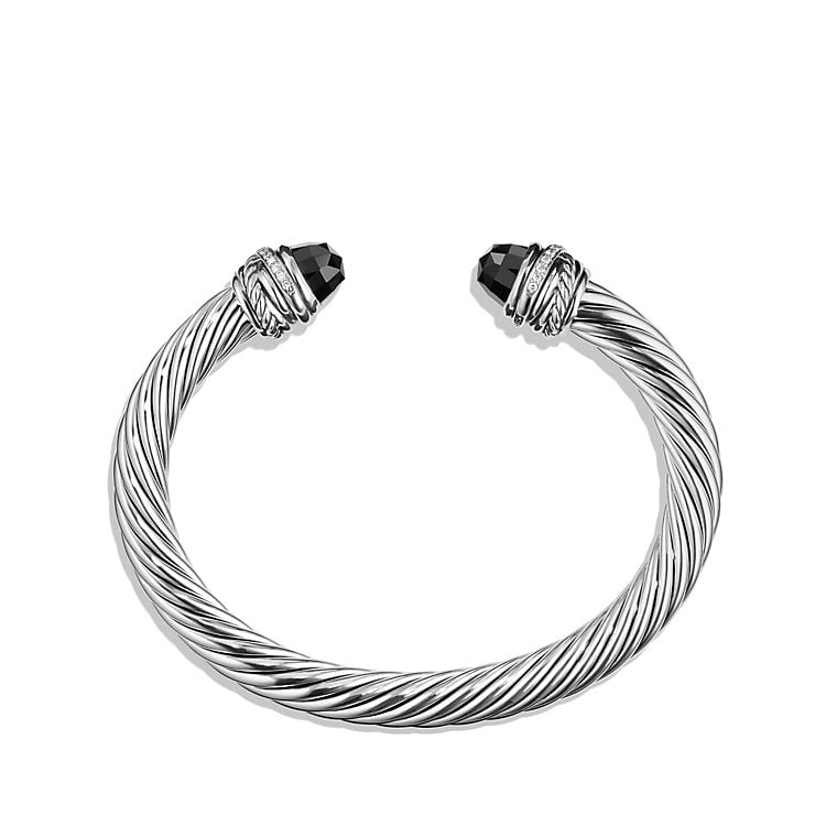 This David Yurman bracelet with a set of black pave diamonds ($1,150) makes for a dream addition to my arm party. I know its luxe design makes it seem like the type of gift you ask for for the holidays, but there’s always room for a little extra icing in January, right?

— SW