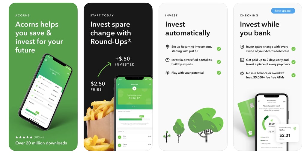 Best Investing App For Beginners: Acorns