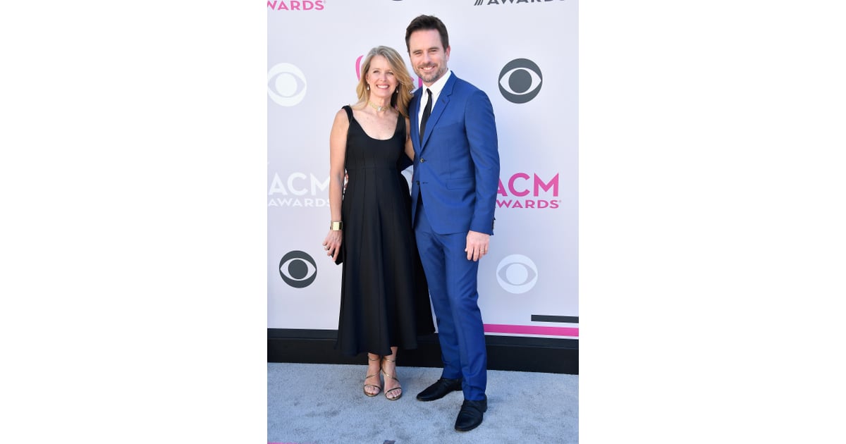 Patty Hanson And Charles Esten Country Music S Hottest Couples Arrive In Style For The Acm Awards Popsugar Celebrity Photo 9