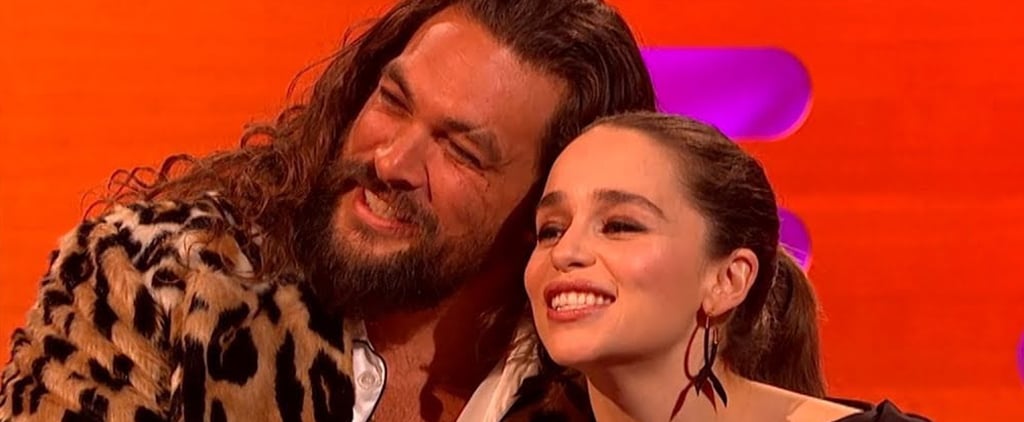 Jason Momoa Always Visits Emilia Clarke in London Video