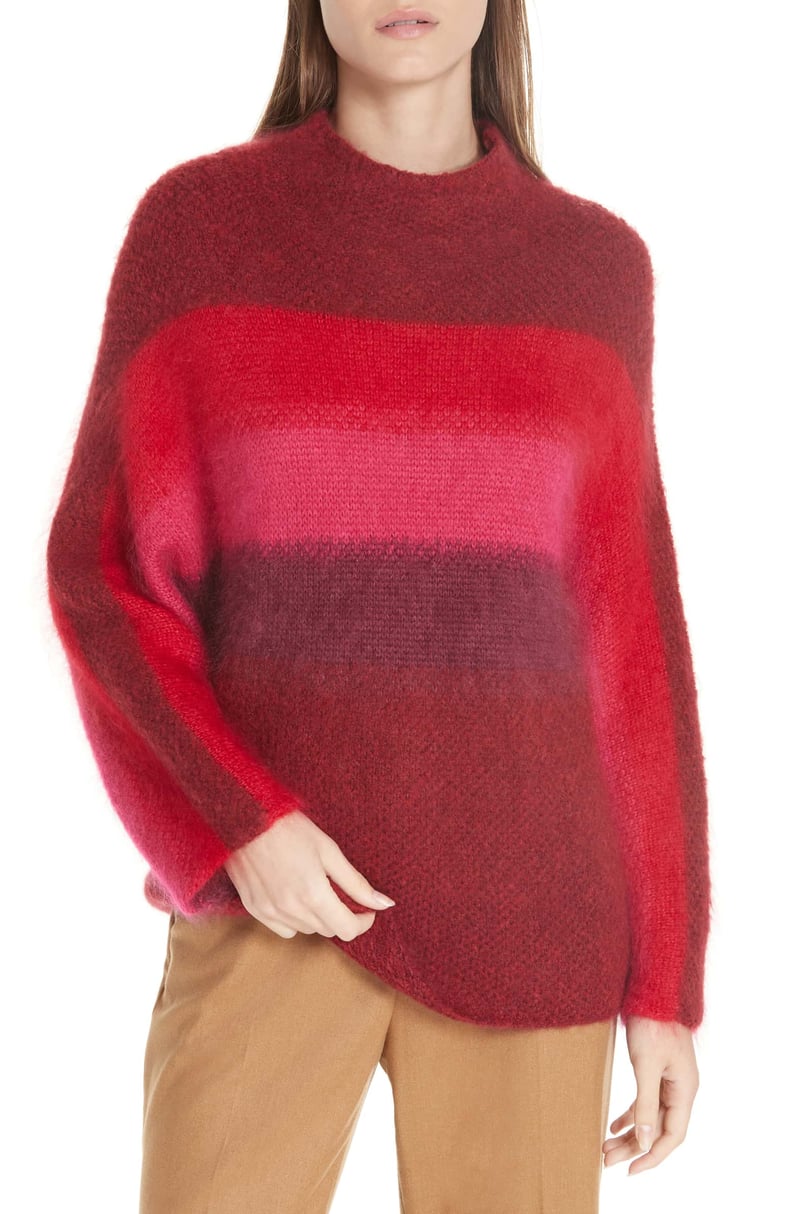 Rag & Bone Holland Stripe Merino Wool & Mohair Blend Sweater