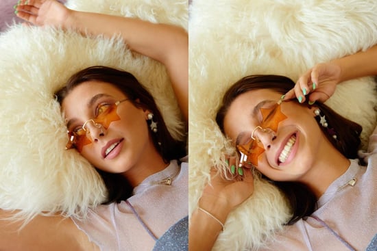 Emma Chamberlain S Star Shaped Crap Eyewear Sunglasses Popsugar Fashion