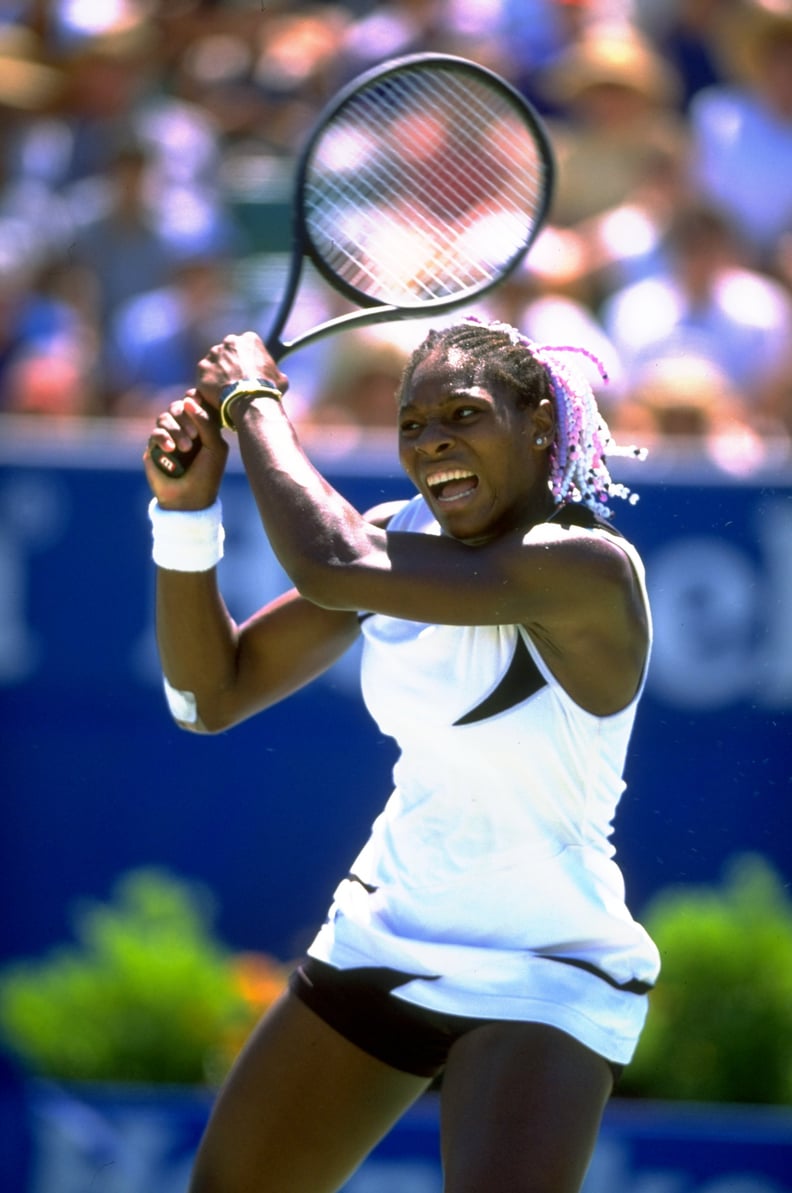Serena Williams Competing at the Australian Open in 1999