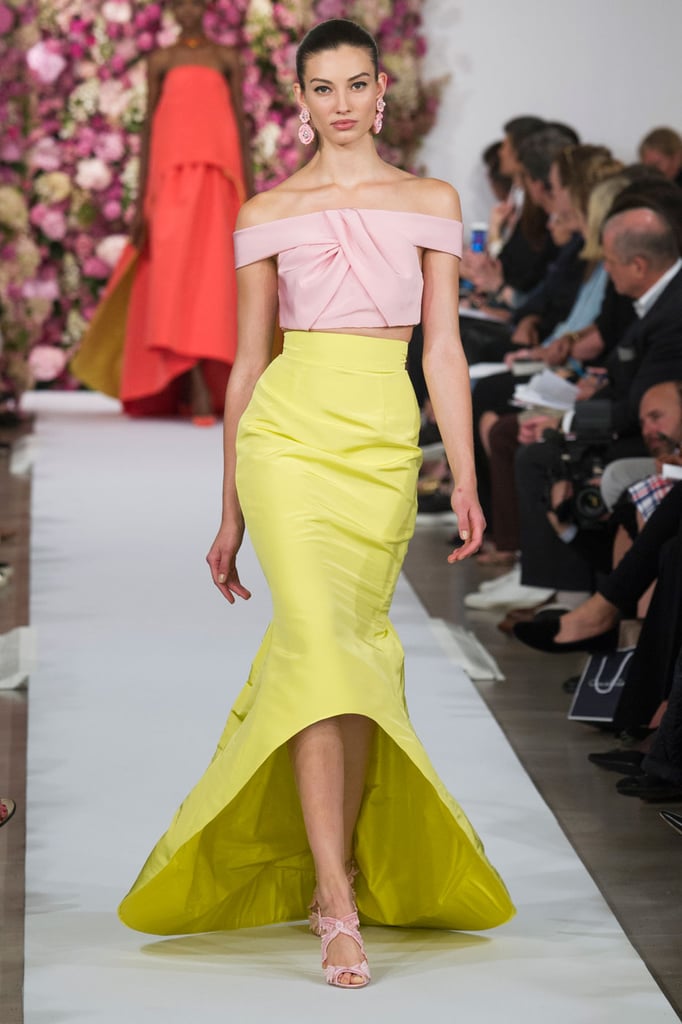 Oscar de la Renta Chose Contrasting Colors