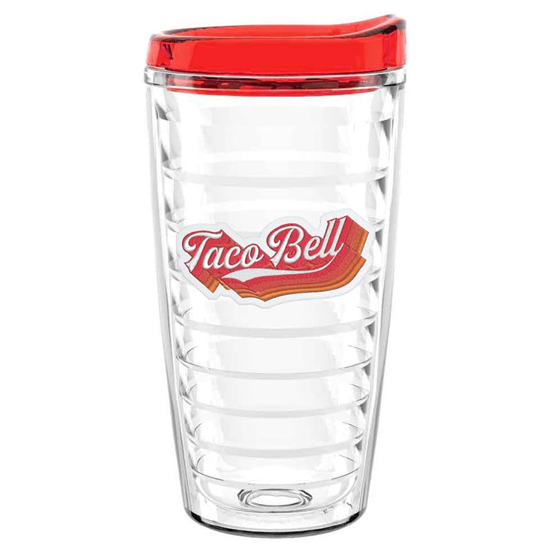 Taco Bell Logo Patch Acrylic Tumbler