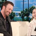 Chris Evans Forced to Tap Dance on Ellen by His 10-Year-Old Costar