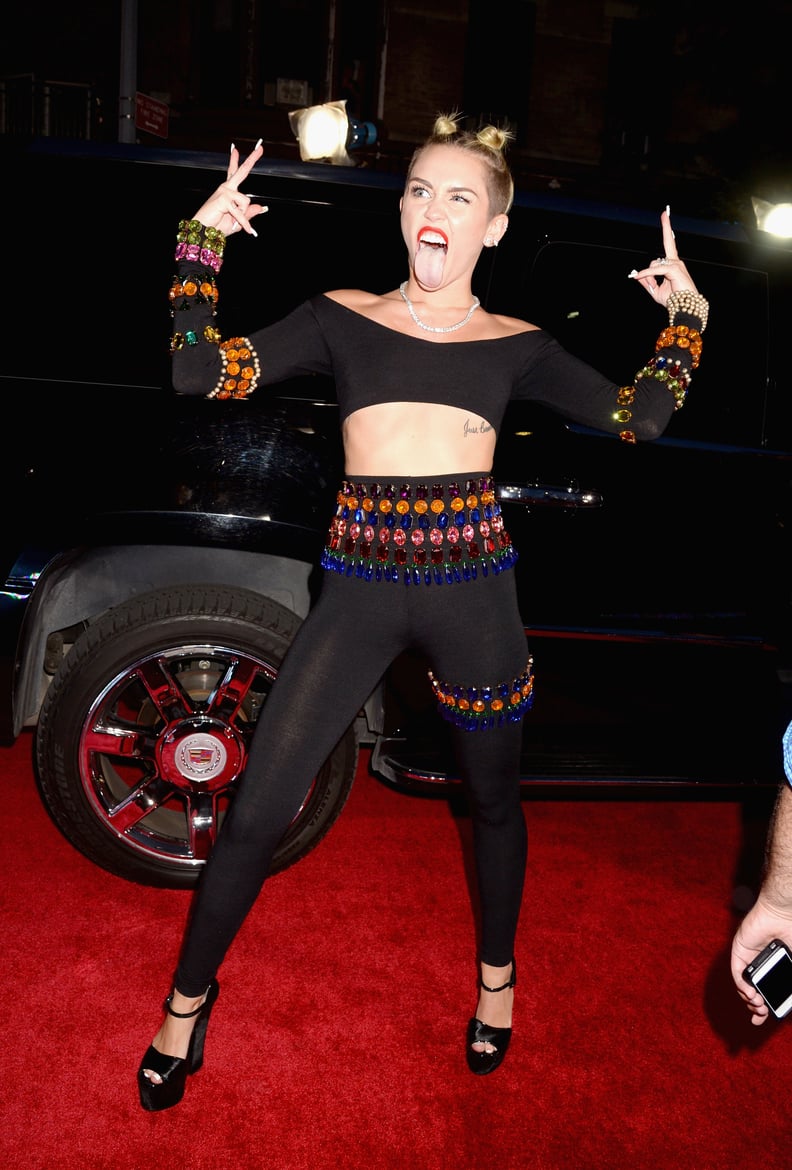 Miley Cyrus at the MTV VMAs in 2013