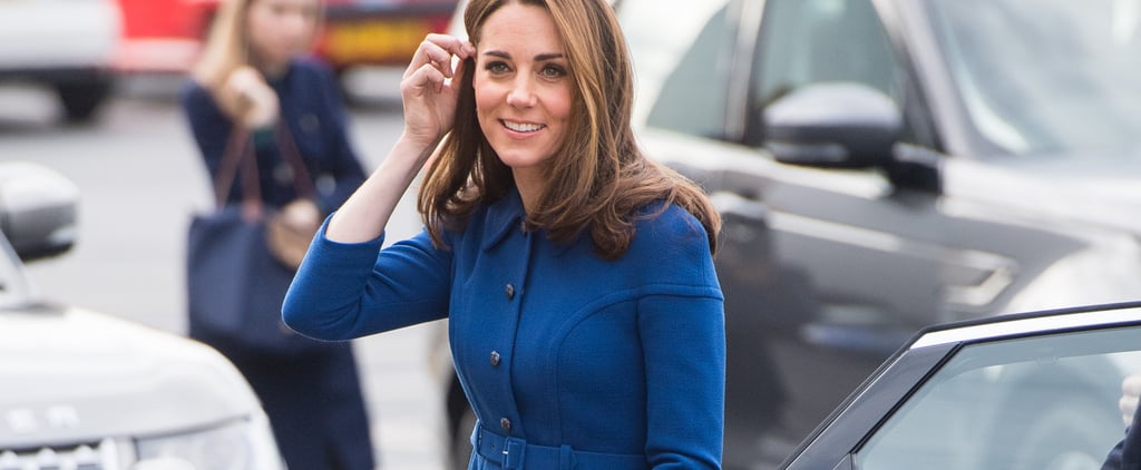 Kate Middleton Blue Eponine Dress November 2018