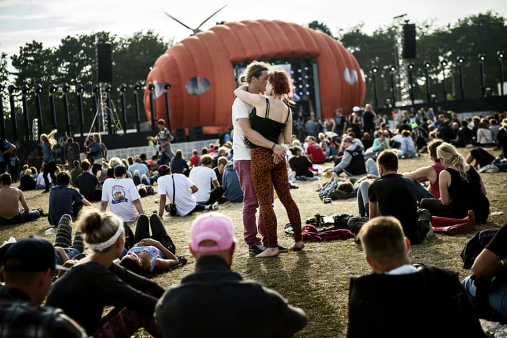 A Couple Danced At Roskilde Restival In Denmark Cute Couples At Summer Music Festivals 6888