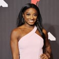 Simone Biles Vacations in a Bright Cutout Thongkini