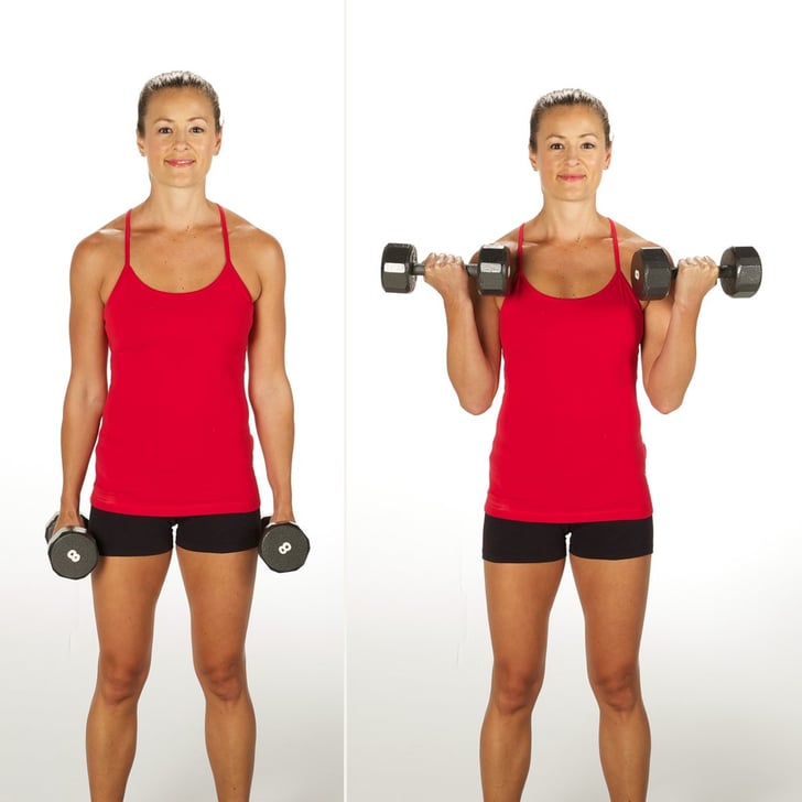 Superset 1, Exercise 2 Biceps Curl Exercises to Look Good in Tank