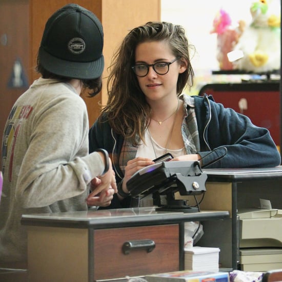 Kristen Stewart Grocery Shopping in LA