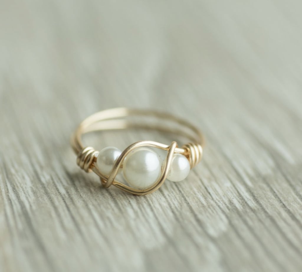3-Pearl Ring