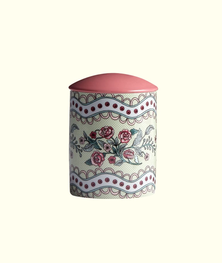 L’or de Seraphine La Roseraie Ceramic Jar Candle