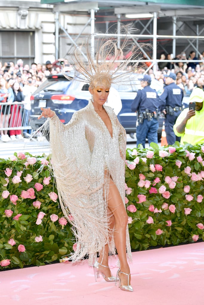 Celine Dion Oscar de la Renta Dress at the 2019 Met Gala