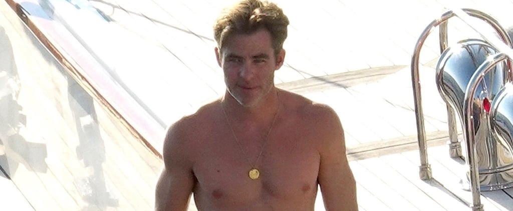 Chris Pine Went Shirtless in Italy, and I Know My Ticket Is Around Here Somewhere