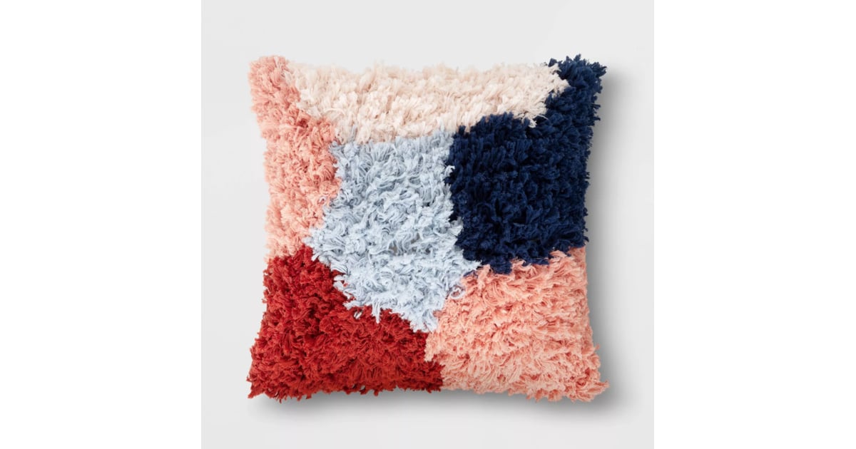 Opalhouse Square Tufted Shag Pillow Best Home Gifts For Maximalists