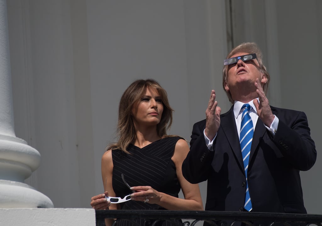Melania Trump Wearing Jason Wu Dress