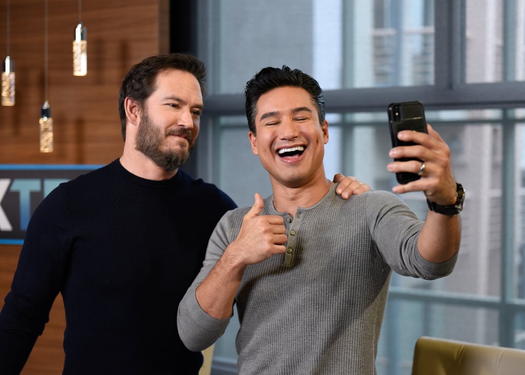 Mark-Paul Gosselaar and Mario Lopez Reunion on Extra 2019