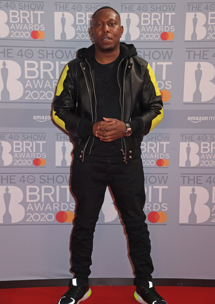 Dizzee Rascal at the 2020 BRIT Awards in London