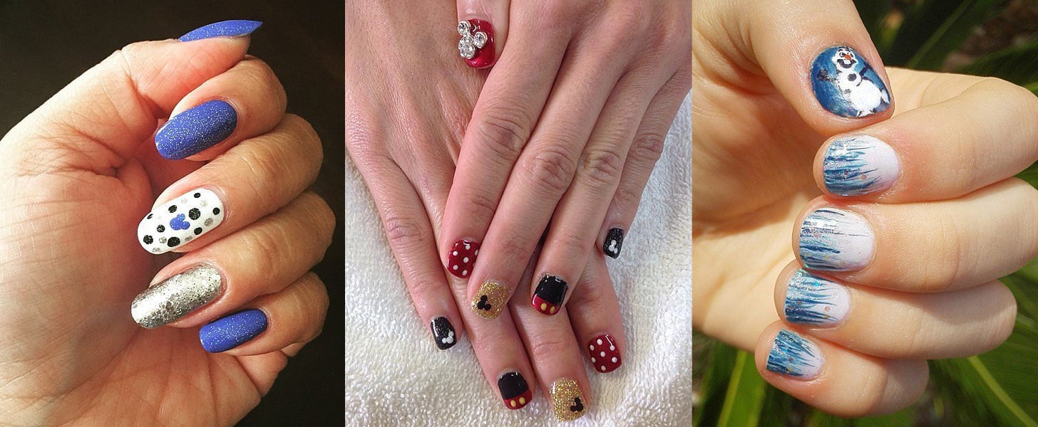 Disney Nail Art | Disneyland's 60th Anniversary | POPSUGAR Beauty