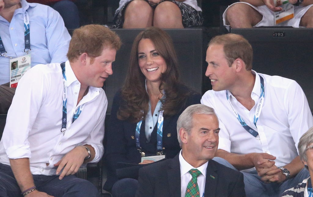 The Duke and Duchess of Cambridge at Commonwealth Games 2014