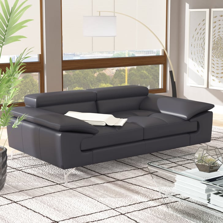 Orren Ellis Abhaysingh Leather Pillow Top Sofa Sleeper TopRated