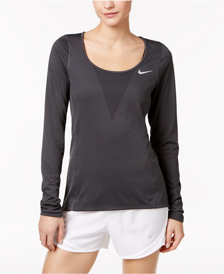 historia Morbosidad Inmunizar Nike Zonal Cooling Relay Running Top | Stylish Gear For Your Fall Workouts  — All Under $25 | POPSUGAR Fitness Photo 11