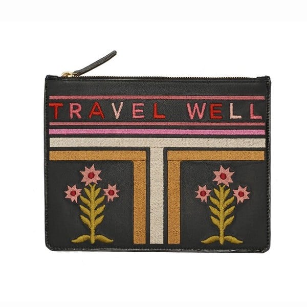 Lizzie Fortunato Travel Well Zip Pouch In Black