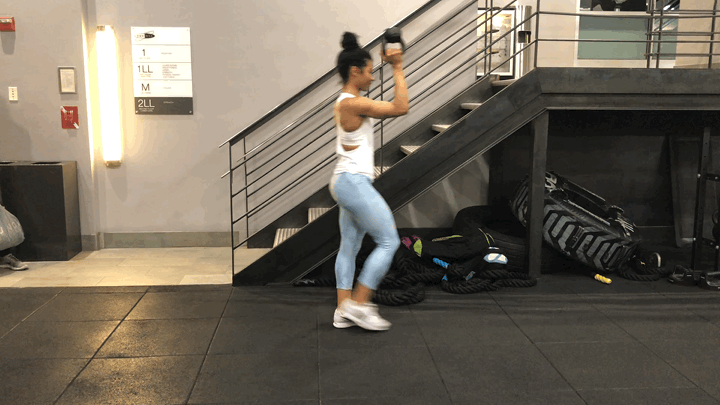 Ab Exercise With Kettlebell: Bottoms-Up Kettlebell Carry