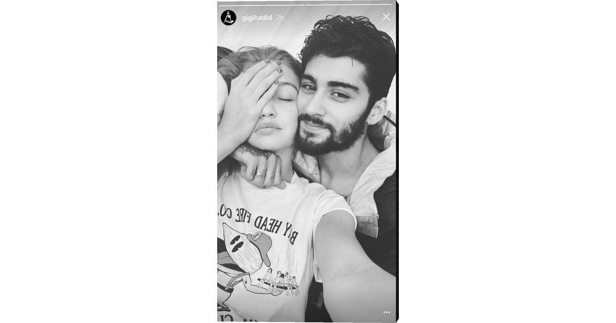 When They Cuddled Together Wearing Comfy Clothes | Gigi Hadid and Zayn ...