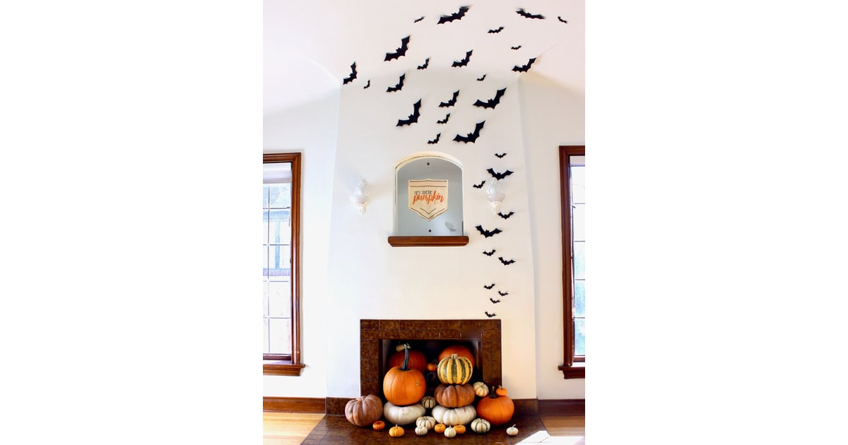 Black Bat Wall Hanging Halloween Decor Ideas From Instagram 2020
