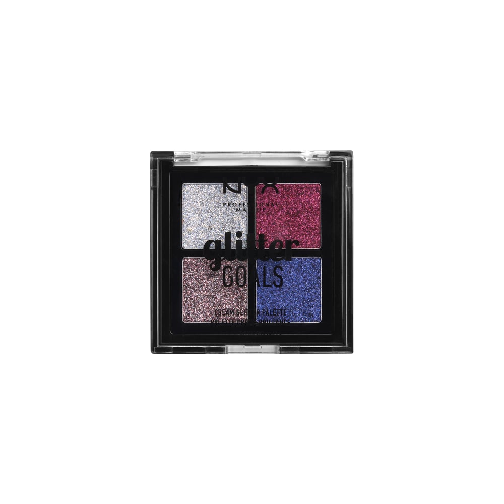 NYX Professional Makeup Glitter Goals Quad Pro Palette in Love on Top