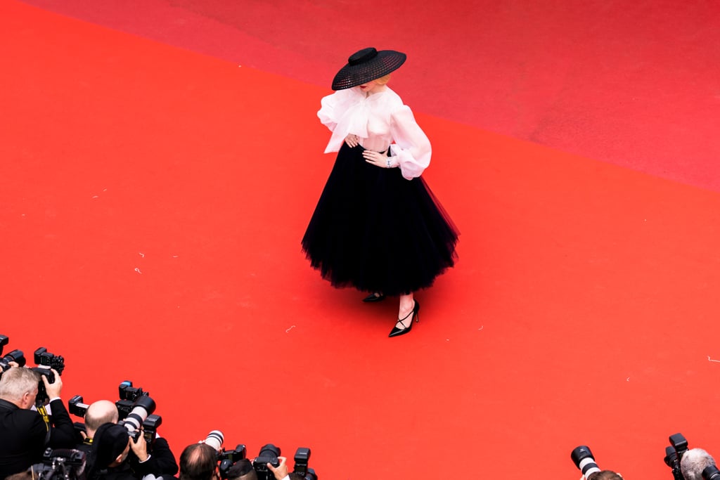 Elle Fanning Dior Dress at Cannes 2019