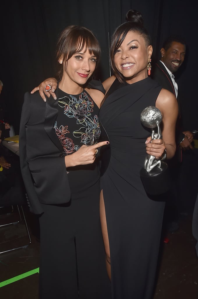 Pictured: Rashida Jones and Taraji P. Henson