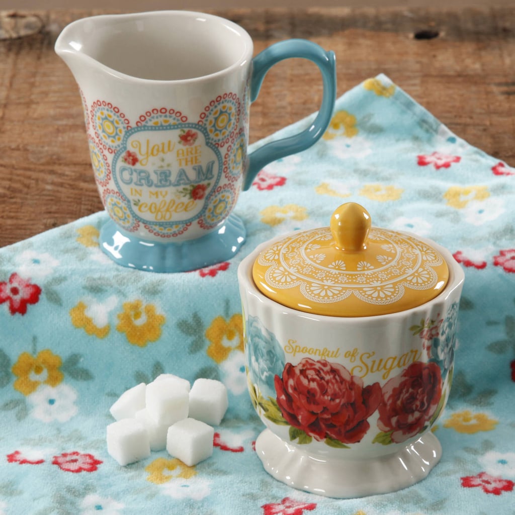 The Pioneer Woman Blossom Jubilee Creamer and Sugar Pot Set ($9)