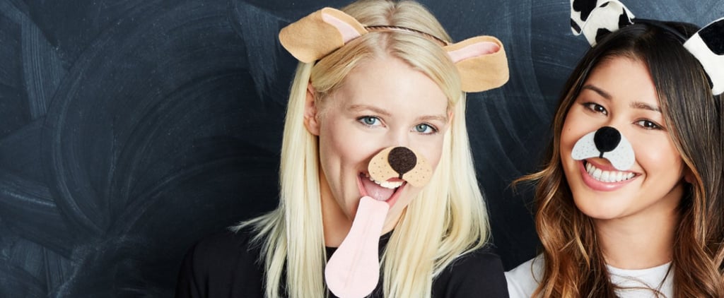 DIY Snapchat Filter Halloween Costume