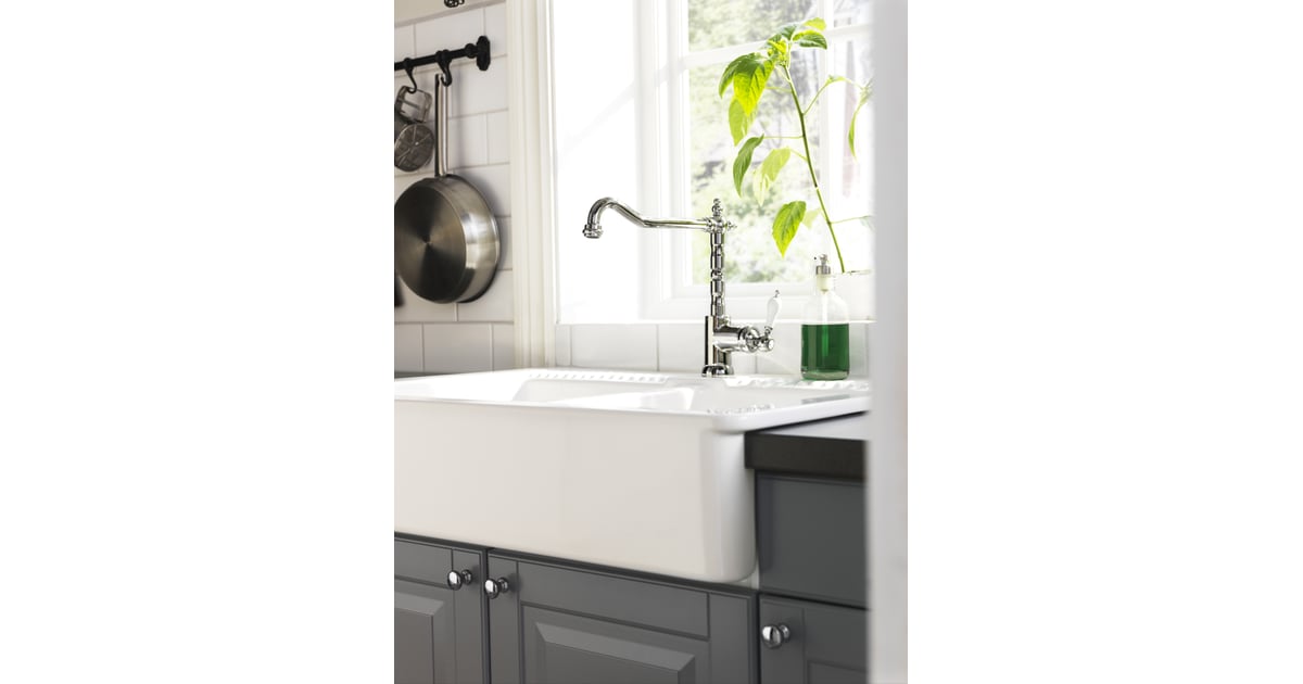 FarmhouseStyle Kitchen Faucet Ikea Farmhouse Style POPSUGAR Home