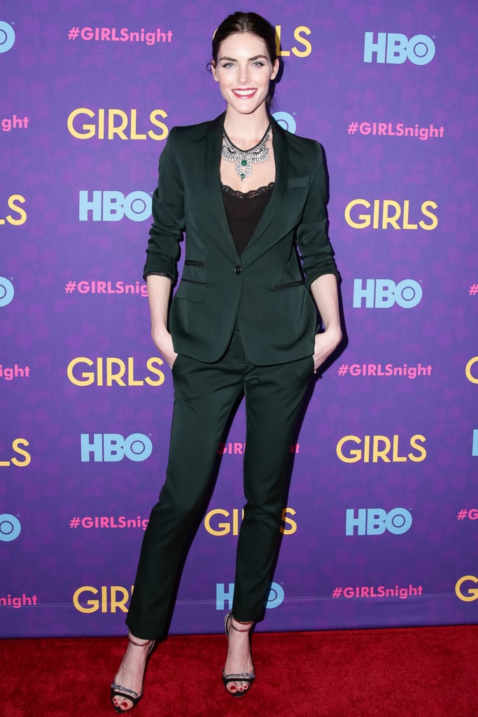 Hilary Rhoda at the Girls premiere.