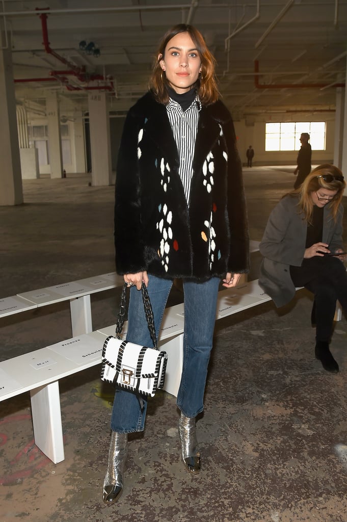 Alexa Chung Autumn Winter Style Popsugar Fashion Australia Photo 8