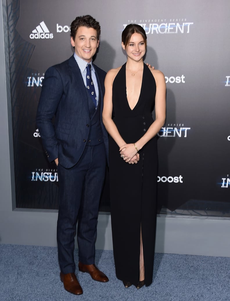 Miles Teller and Shailene Woodley