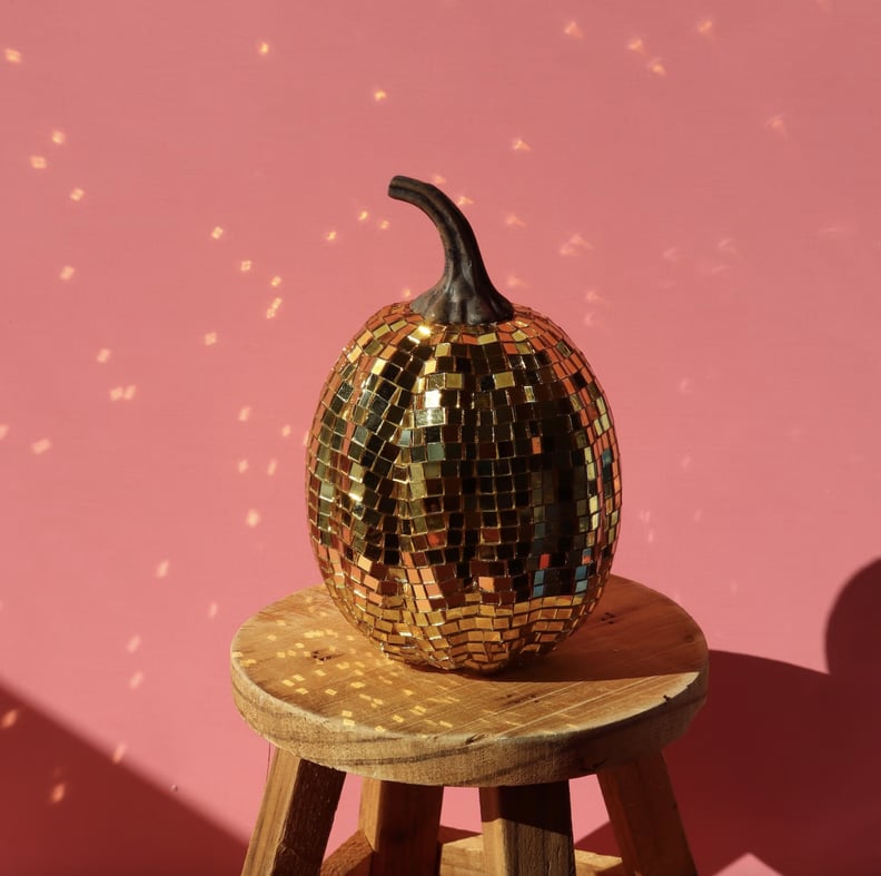 Disco-Ball Pumpkin From Etsy