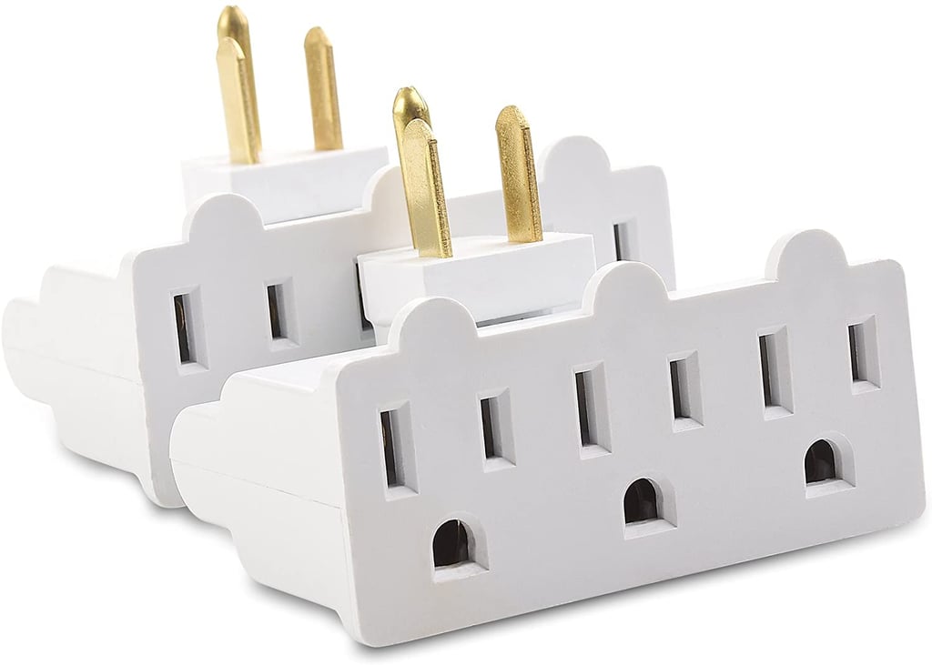 Cable Matters 3-Outlet Grounded 180 Degree Swivel Wall Tap 2-Pack